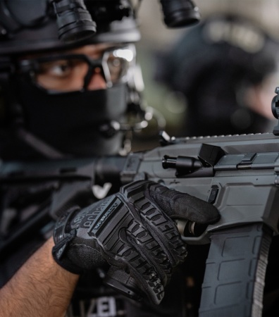 Перчатки M-Pact Mechanix, цвет Black MPT-55 (новая модель) 3