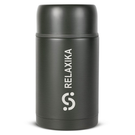 Термос для еды Relaxika 301 (1л), цвет хаки