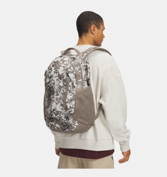 Рюкзак U Hustle 6.0 Under Armour, цвет Taupe Dusk Summit White (29л) 5