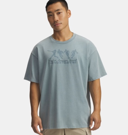 Футболка HWT Athletes OS Under Armour, цвет Serpentine