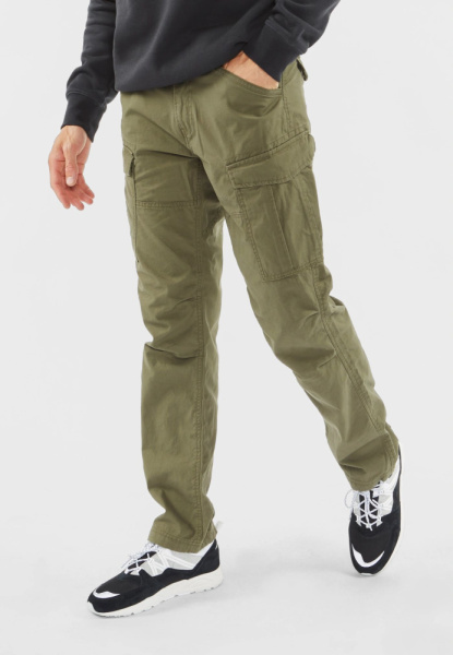 Брюки Lester Vintage, цвет Olive МОДЕЛЬ 3