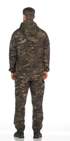 Костюм Горка-3 деми смес.Рип-стоп Huntsman, цвет Мультикам Black 2