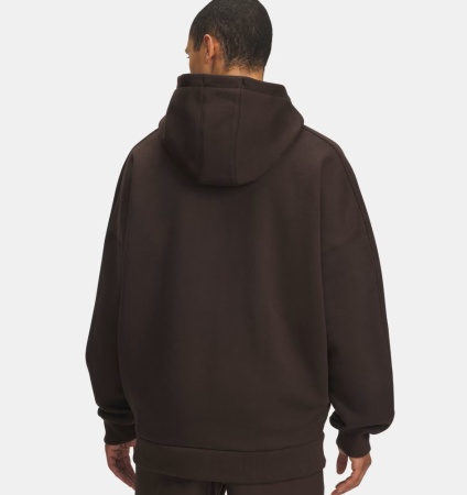 Толстовка M Icon HW Colorblocked UA, цвет Kona Brown Maroon Mist 2