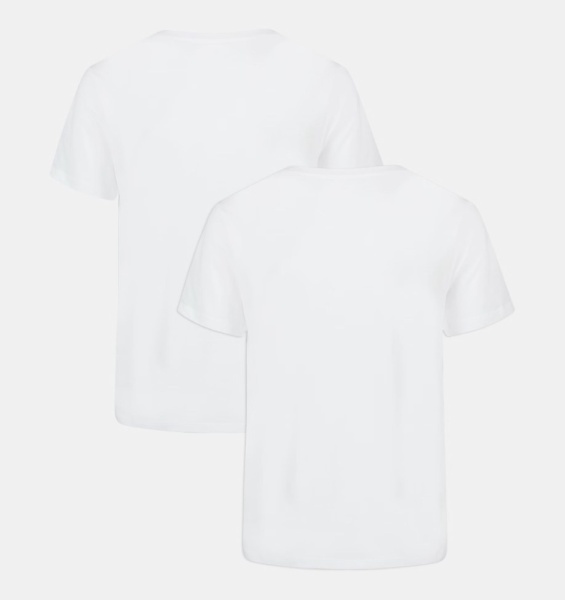 Футболки Men's Perf Cotton (2 pack) UA, цвет White 4