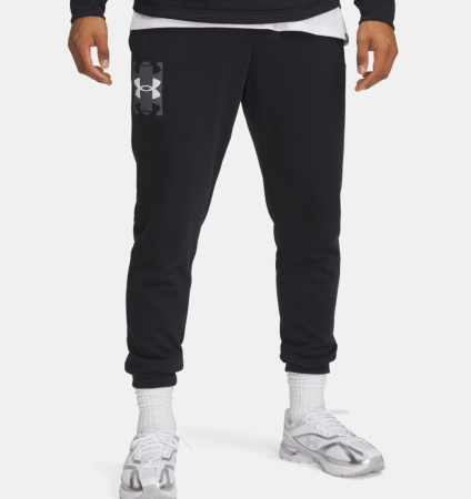 Брюки Rival Terry Logo Under Armour, цвет Black
