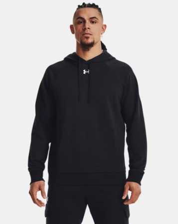 Толстовка Rival Fleece Under Armour, цвет Black 1379757-001