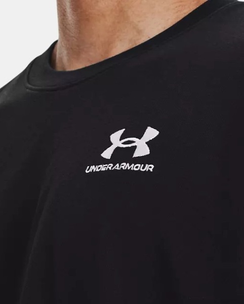 Футболка Logo EMB Heavyweight Under Armour, цвет Black 4