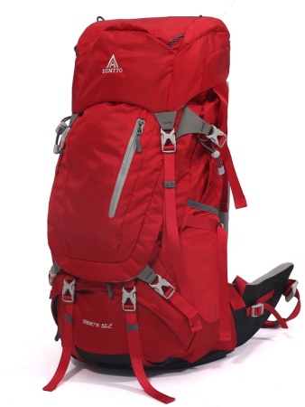 Рюкзак туристический 55 л Humtto, цвет Red 2