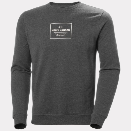 Свитер F2F ORGANIC COTTON HH, цвет Ebony Melange