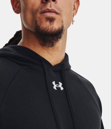 Толстовка Rival Fleece Under Armour, цвет Black 1379757-001 4