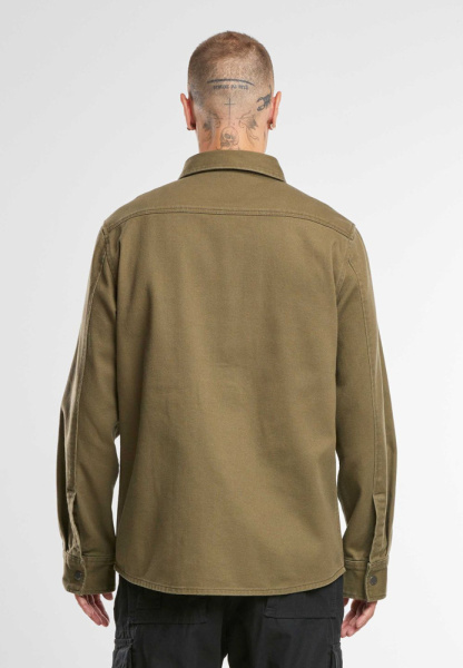 Рубашка Heavy Twill Brandit, цвет Olive модель 3