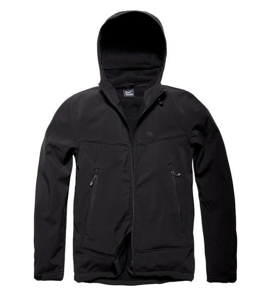 Куртка Alford Softshell Vintage, цвет Black