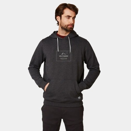 Толстовка F2F ORGANIC COTTON HH, цвет Ebony Melange