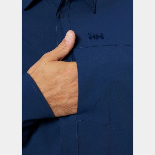 Рубашка TOFINO SOLEN LS HH, цвет Ocean 4