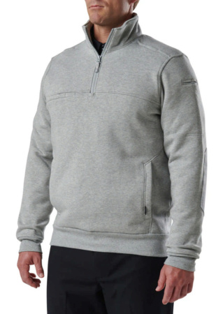 Толстовка Job Shirt 14 Zip 5.11 Tactical, цвет Heather Grey 2