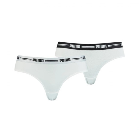 Трусы W Brazilian (2 pack) Puma, цвет White