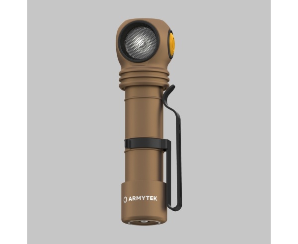 Фонарь Armytek Wizard C2 Pro Magnet USB Sand ( 2500 лм), белый свет 2