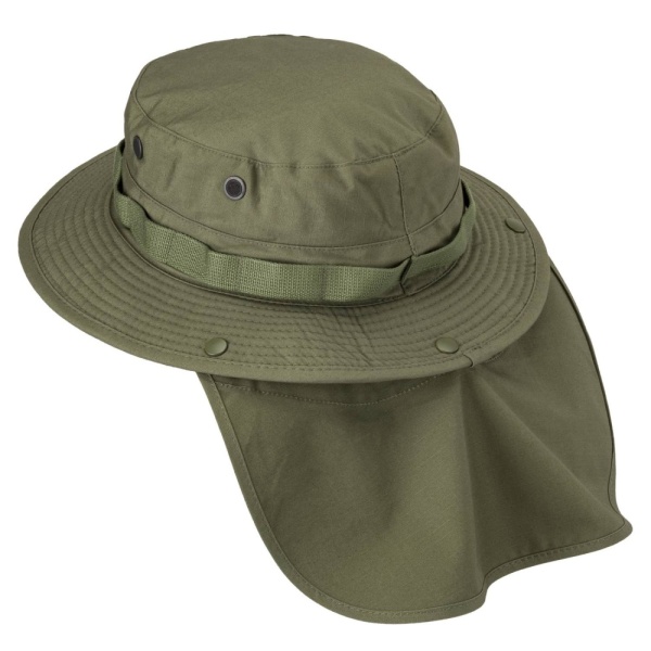 Панама Boonie Hat PR с хвостом Helikon, цвет Olive Green 5