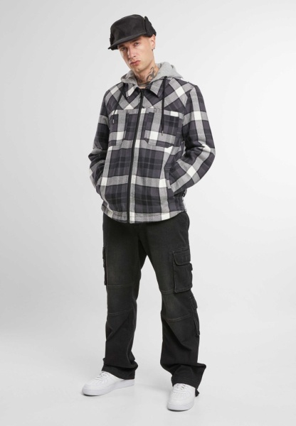 Куртка Top Heavy Twill Brandit, цвет White Black 3