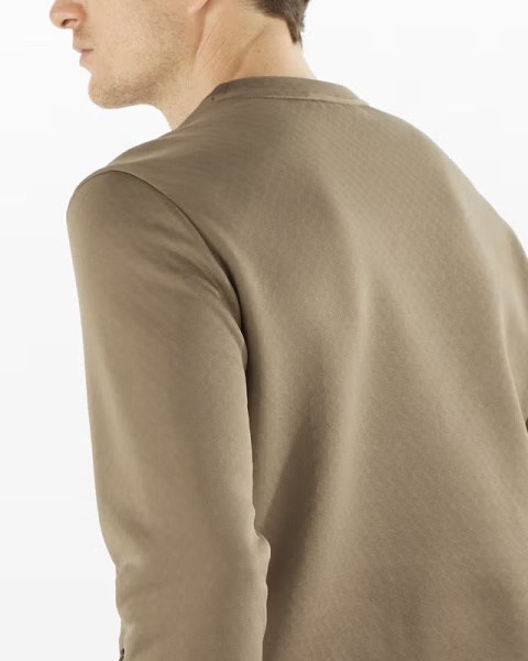 Кофта M Outline Warm Hybrid CN Salomon, цвет Shitake 4