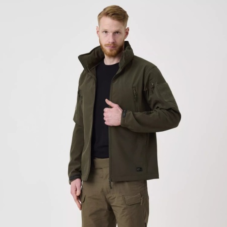 Куртка GUNFIGHTER Helikon, цвет Taiga Green