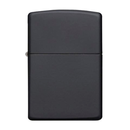 Зажигалка Zippo с покрытием Black Matte, цвет черный, матовый
