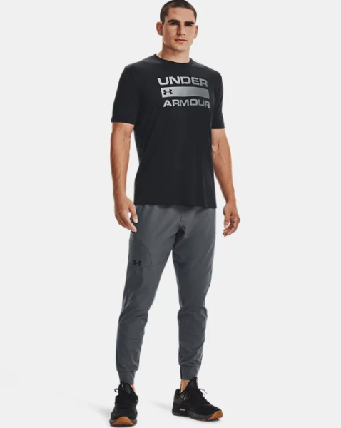 Футболка Team Issue Wordmark Under Armour, цвет Black 3