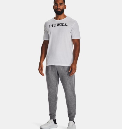 Брюки Rival Fleece Under Armour, цвет Gray 3