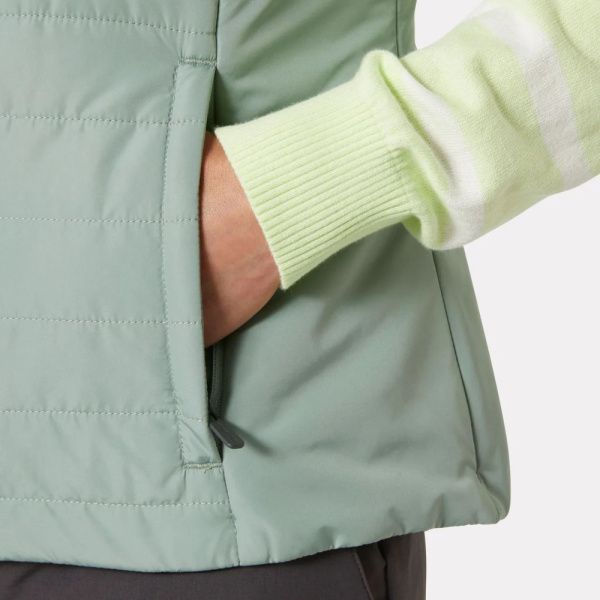 Жилет W CREW INSULATOR 2.0 HH, цвет Eucalyptus 3