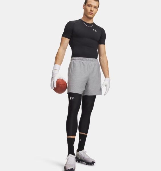 Легинсы Heat Gear 3 4 Under Armour, цвет Black 3