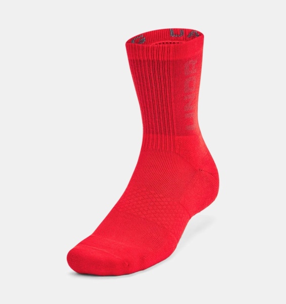 Носки 3-Maker Mid (3 пары) Under Armour, цвет Red Castlerock 2