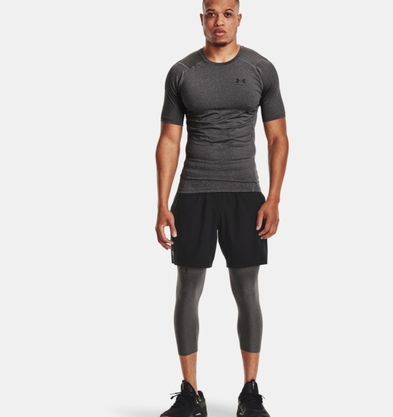 Футболка компрессионная HG Comp SS Under Armour, цвет Gray 3