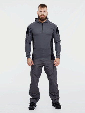 BL-BRH-TC-3501A  Толстовка RANGE HOODIE Helikon, цвет Shadow GreyBlack 18