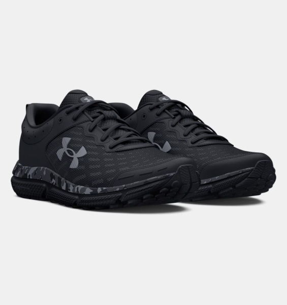 Кроссовки Charged Assert 10 Camo Under Armour, цвет Black 4