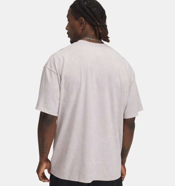 Футболка Heavyweight OS Logo Wash Under Armour, цвет Gray 2