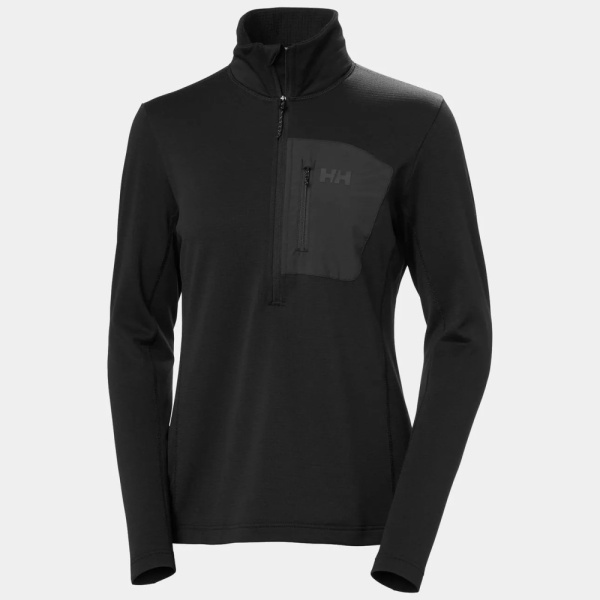 Кофта W VERSALITE Half Zip Fleece HH, цвет Black 5