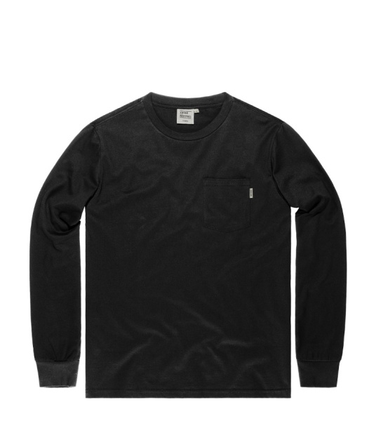 Лонгслив Grant pocket Vintage, цвет Black