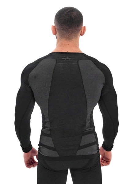 Компрессионный лонгслив PLEXIS Pentagon, цвет black 2