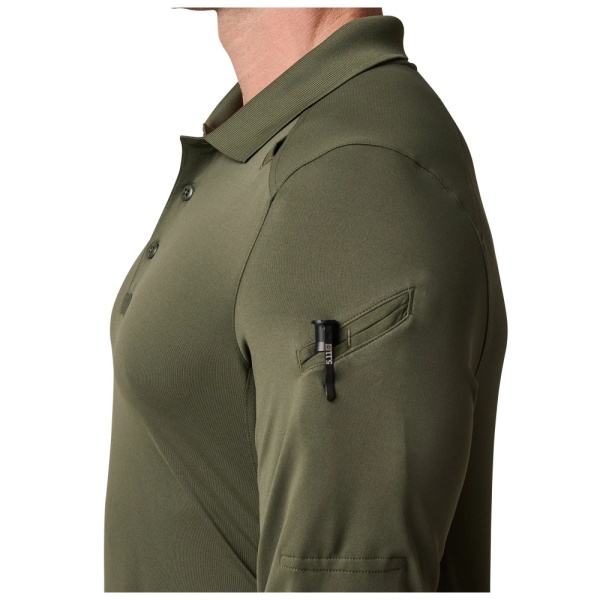 Поло Helios Long Sleeve 5.11, цвет TDU Green 9
