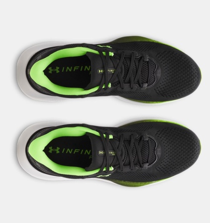 Кроссовки Infinite Pro 2 Under Armour, цвет Black Hyper Green 3