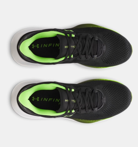 Кроссовки Infinite Pro 2 Under Armour, цвет Black Hyper Green 3
