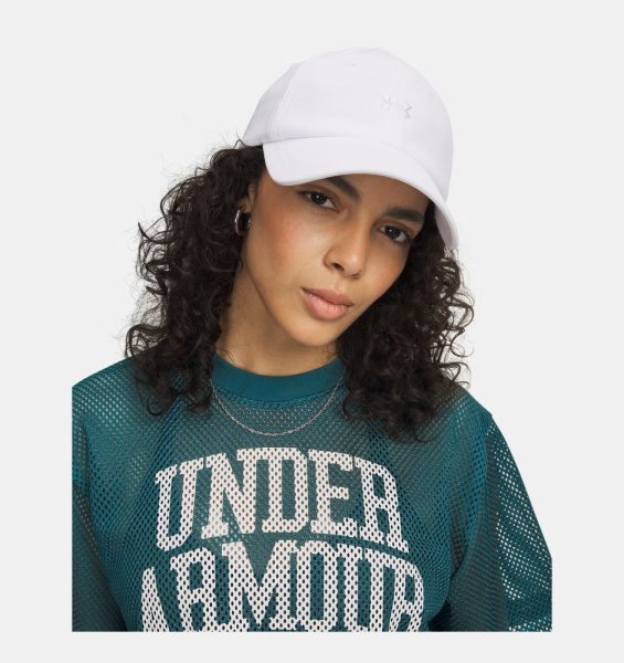 Бейсболка W Blitzing Low ADJ Under Armour, цвет Summit White 3