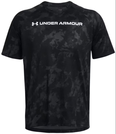 Футболка Tech ABC Camo Under Armour, цвет Black 3