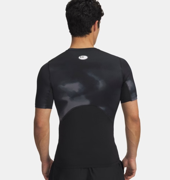 Футболка HG Armour Printed Under Armour, цвет Black White 2