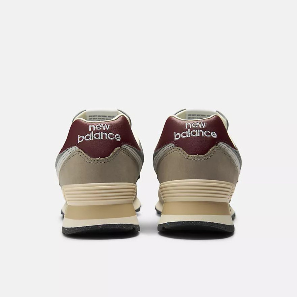 Кроссовки U 574 New Balance, цвет Arid Stone Monarch Burgundy 5