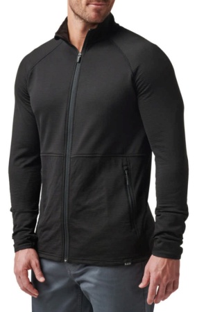 Толстовка Stratos Full Zip 5.11 Tactical, цвет Black