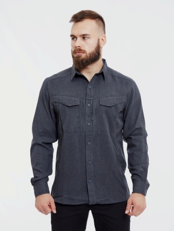 KO-DGM-PO-0119Z Рубашка DEFENDER MK2 Gentleman Helikon, цвет Melange BlackGrey