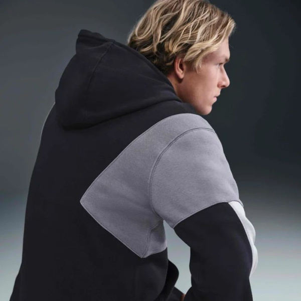 Костюм M Club Fleece Hooded Nike, цвет Black Smoke Grey 2