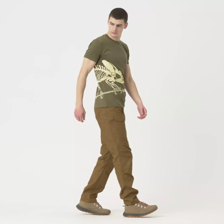 Футболка Full Body Skeleton Helikon, цвет Olive Green мод 2
