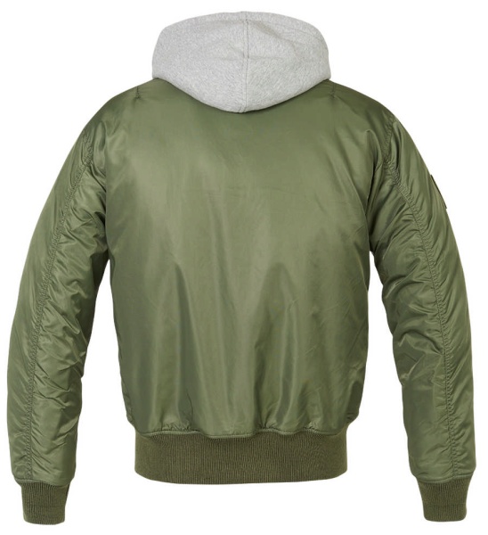 Куртка MA1 Sweat Hooded Brandit, цвет Olive Grey 2
